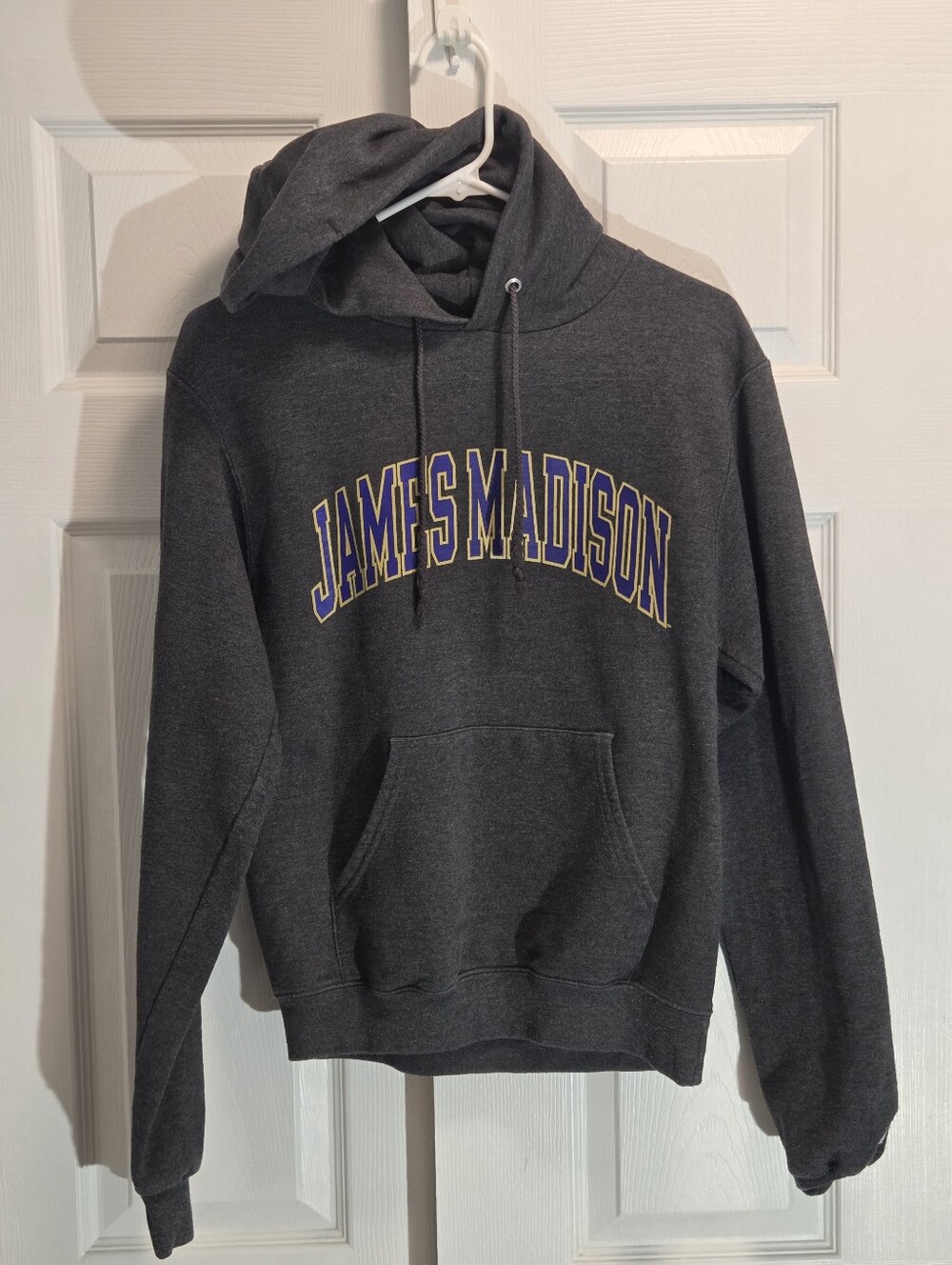 James Madison University JMU Dukes Hoodie - Champion Size XS Charcoal Gray